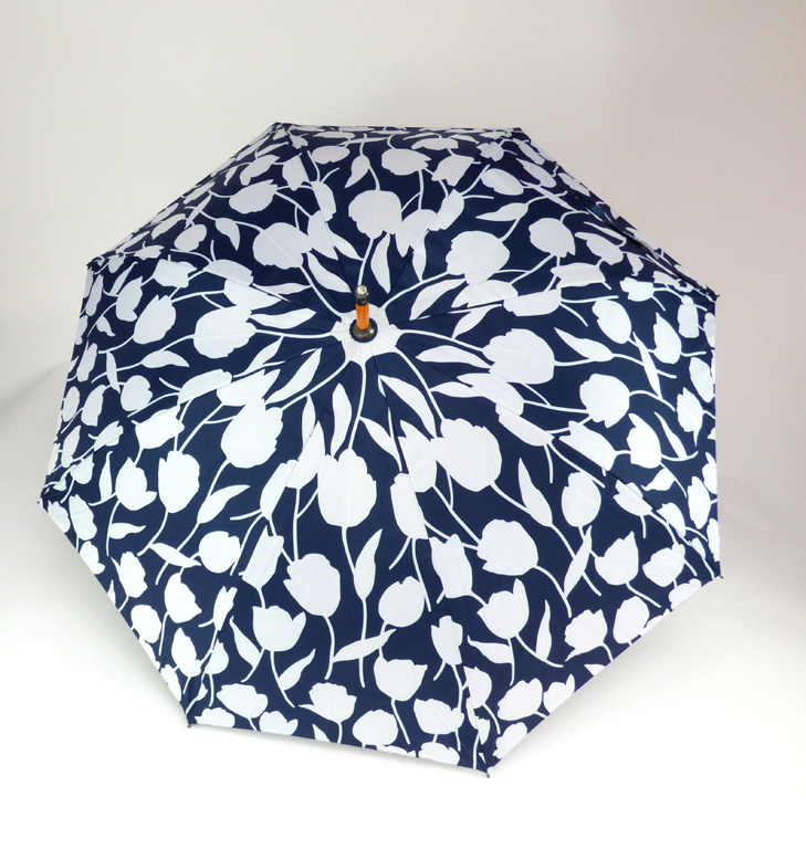 Drizzles Ladies Floral Print Supermini Crook Handle Umbrella 