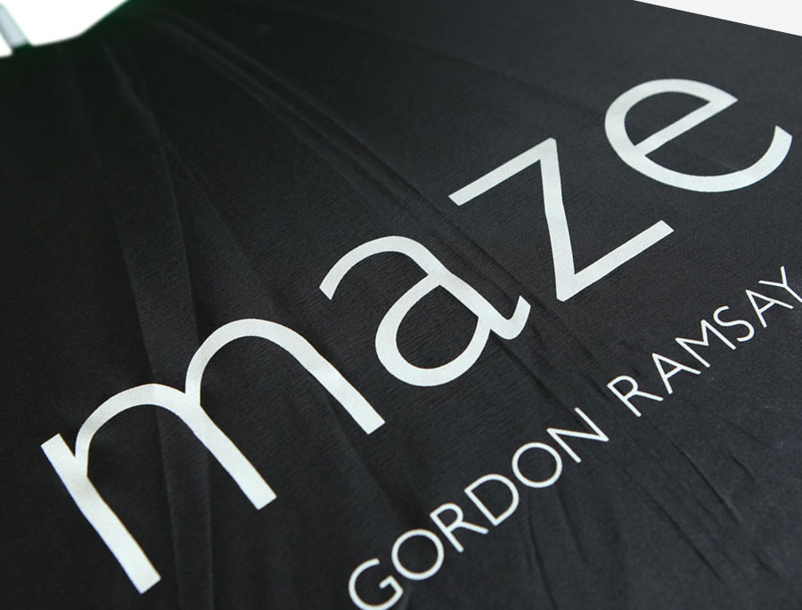 Gordon Ramsay Maze Printed Umbrella