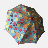 Graze fruit print on umbrella