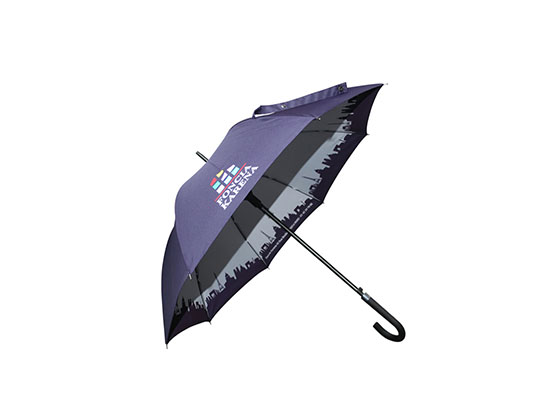 Umbrella with internal print