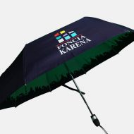 Internal skyline print on umbrella