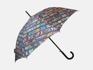 Photo digital print on umbrella