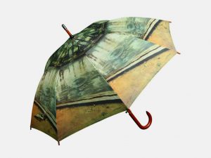 Fine art print on umbrella