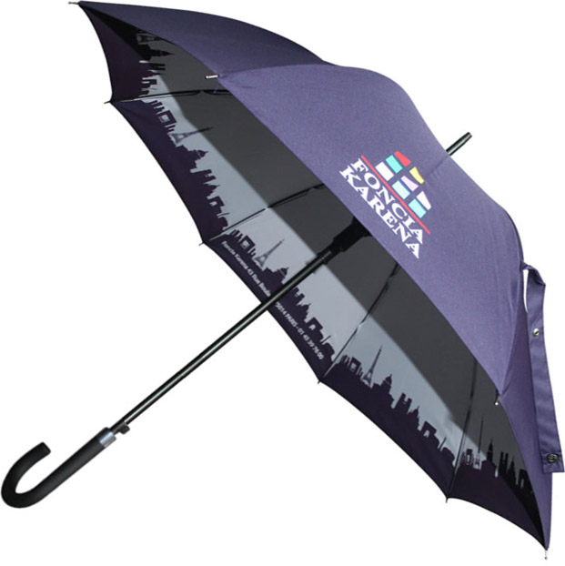 Internal Skyline Print Umbrella