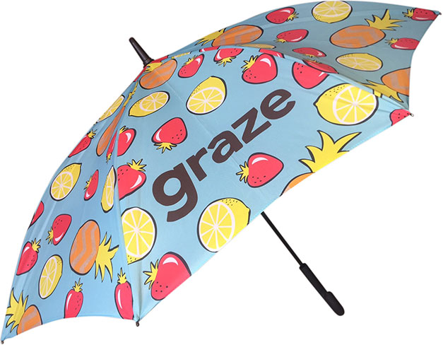 Umbrella with digital print