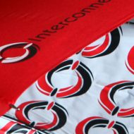 Umbrella with screen print
