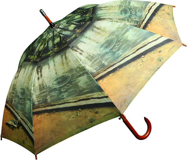 Wood Walking Umbrellas, The Umbrella Workshop