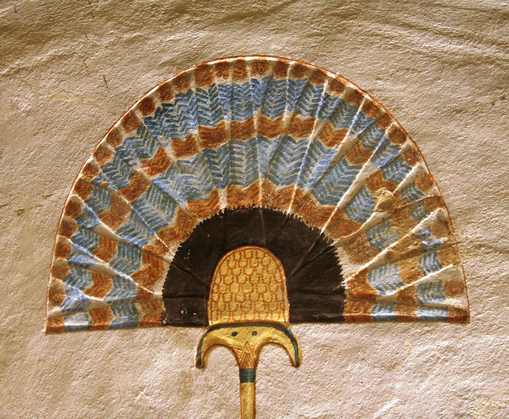 Egyptian sunshade from the Tomb of Khaemwaset