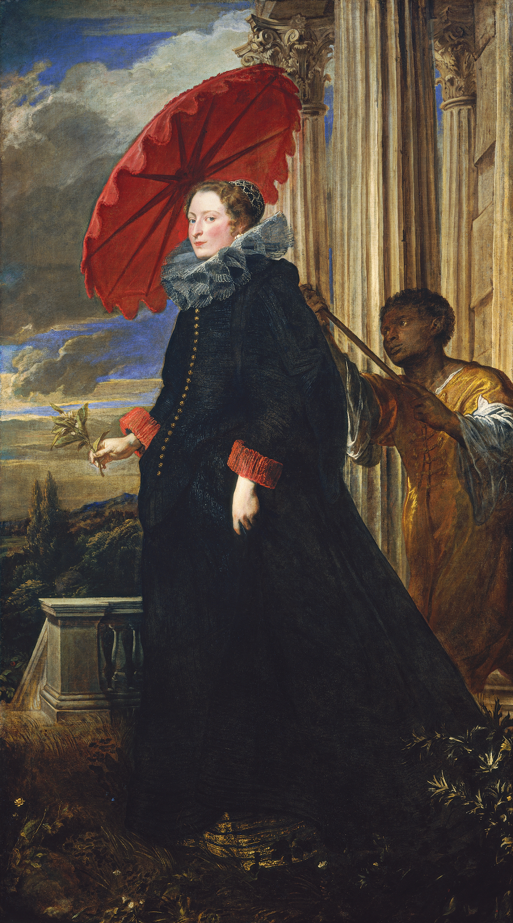 Van Dyck’s painting of Marchesa Elena Grimaldi, c.1623