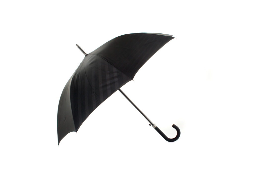 black two tone graphics promtional umbrella