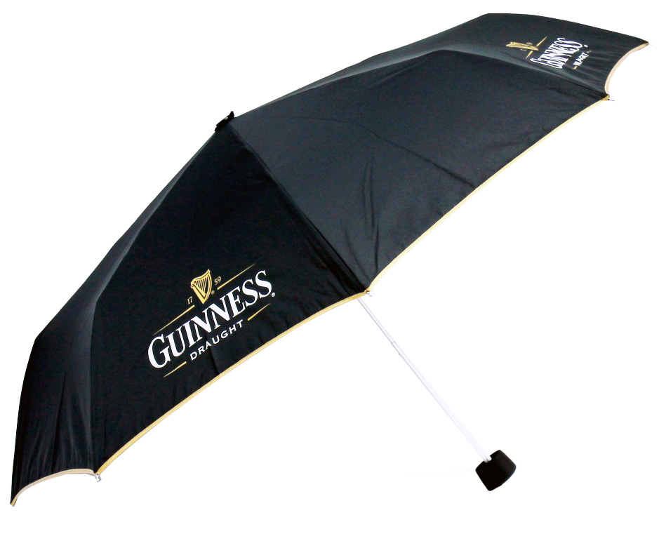 Guinness-manual-folding-branded-umbrella