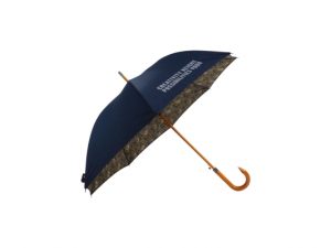 Mayfield Double canopy wood walking umbrella