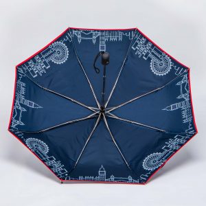 Custom folding umbrella