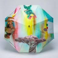 digitally printed luxury branded umbrellas promotional marketing ideas