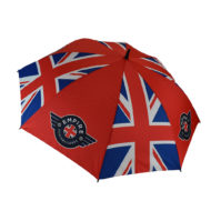Customised double canopy Golf Sports Umbrella with Union Jack flag print