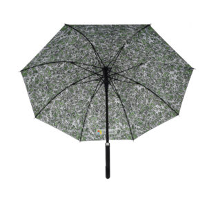 customised walking umbrella inside print on Microsoft umbrella