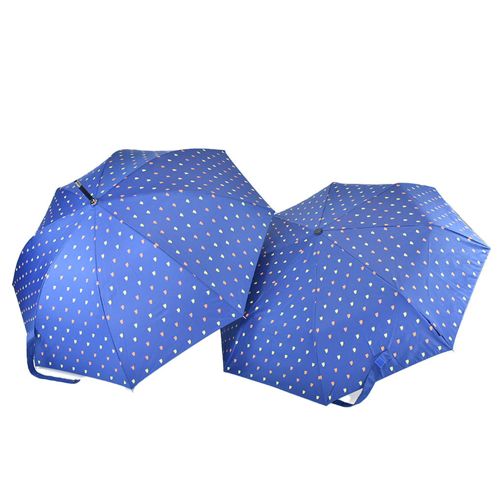 Dotty Blue umbrellas for Temenos Conference