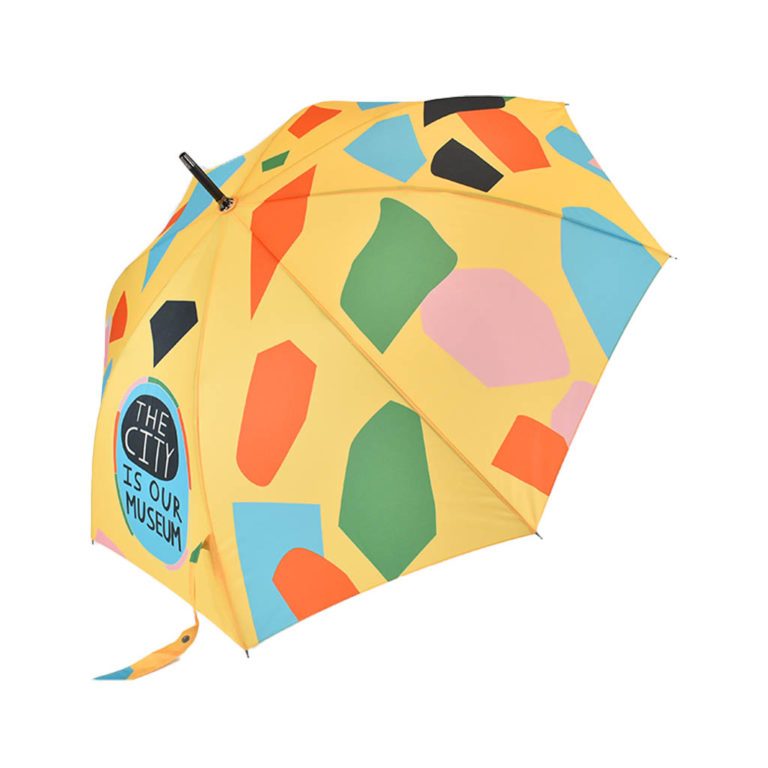 Printed umbrella with hook handle Branded Umbrellas Custom