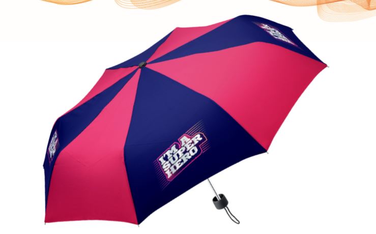 Company Branded Manual Folding Umbrella