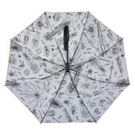 Branded corporate umbrella - with reflective lining