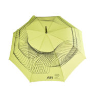 Air Studio all over printed umbrella in lime yellow - Umbrella Workshop.