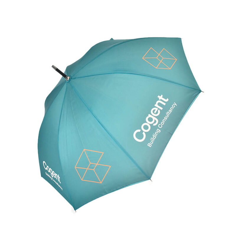Pantone matched umbrella for COGENT building consultancy