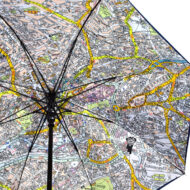 printed map design in luxury umbrella
