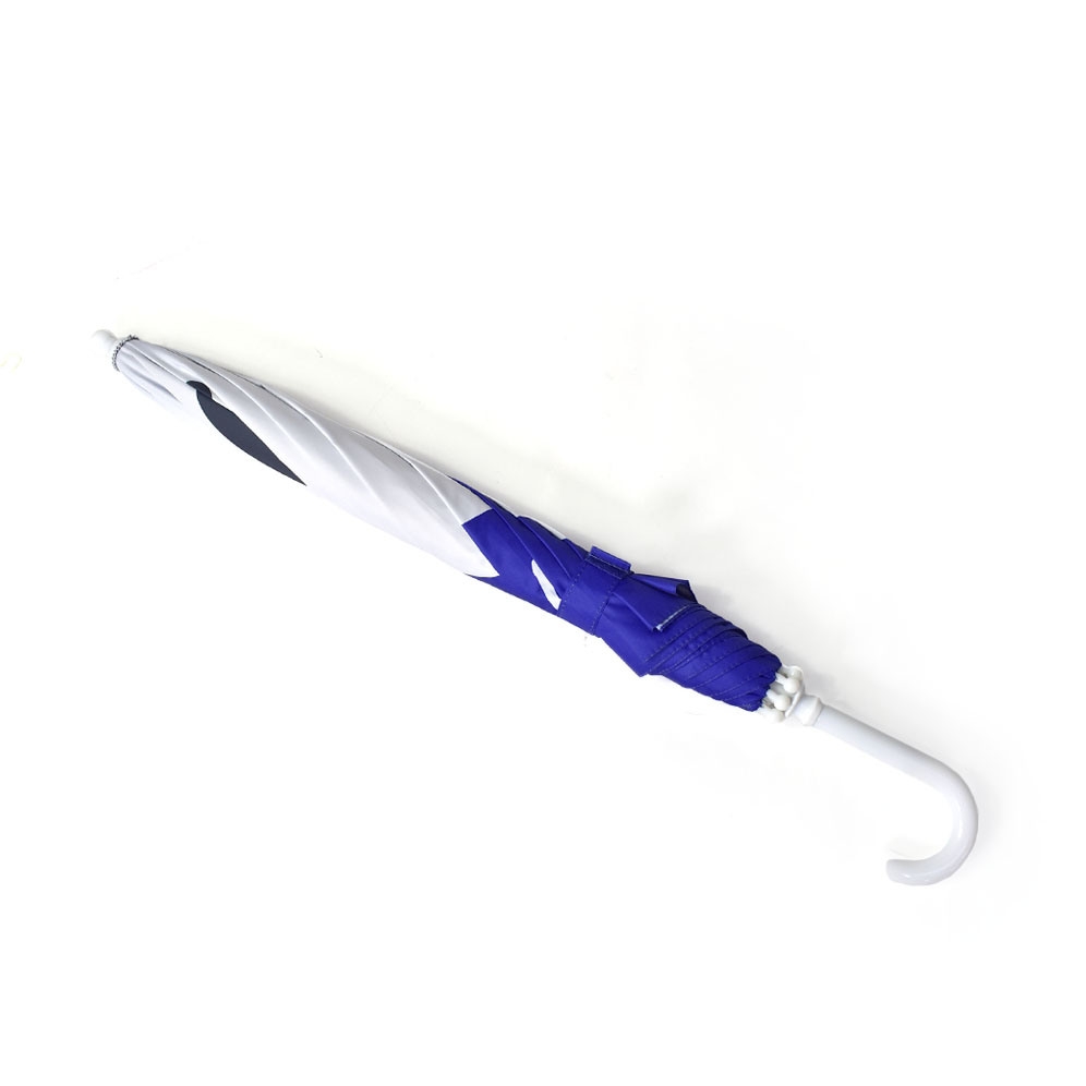 closed child size umbrella with white handle
