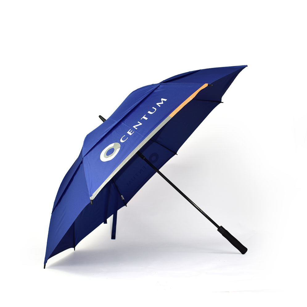 Centum Engineering side view of wind resistant umbrella