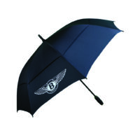 Bentley black umbrella with vented panels