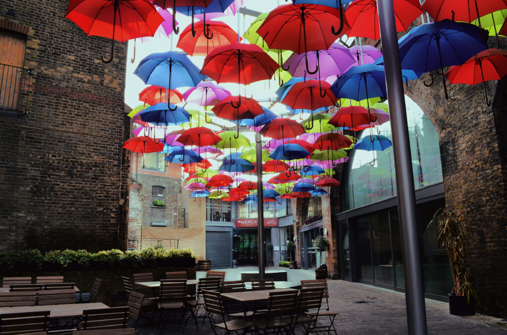 borough market umbrella canopy