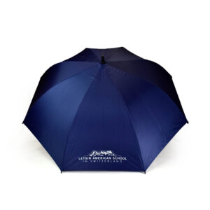 umbrella for Leysin American School in black panels