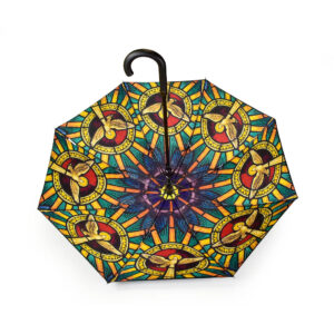 Bespoke church fundraising gifts stained glass umbrella